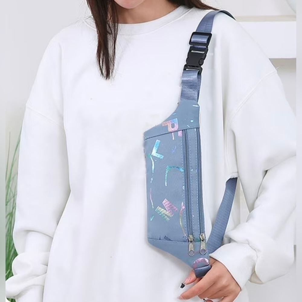 Fanny Pack Waist Crossbody Bag Adiustable Strap Hip Pack Travel Activewear Gift - Picture 5 of 10